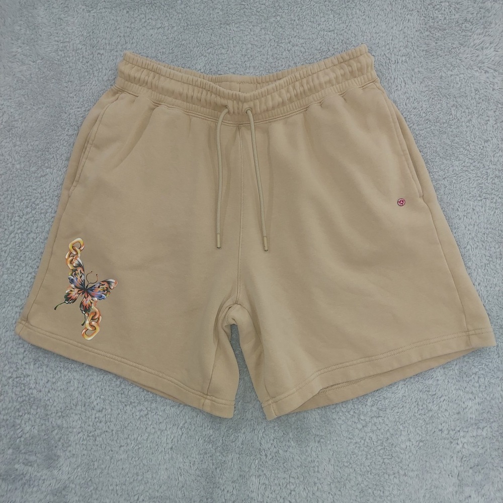 Air Jordan Women's Artist Series By Jordan Moss Shorts Desert Colorway Large Tan